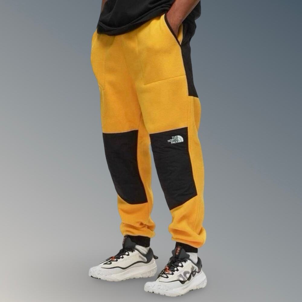 The North Face Denali Fleece Pants Mens 3XL Summit Gold Polartec Relaxed Fit NWT